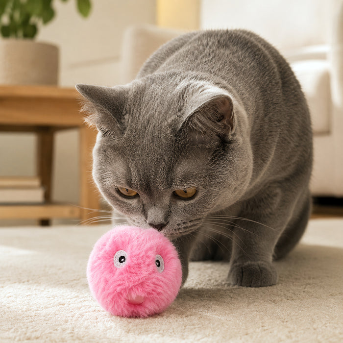 Balle interactive lumineuse pour chat Miorra - visuel principal