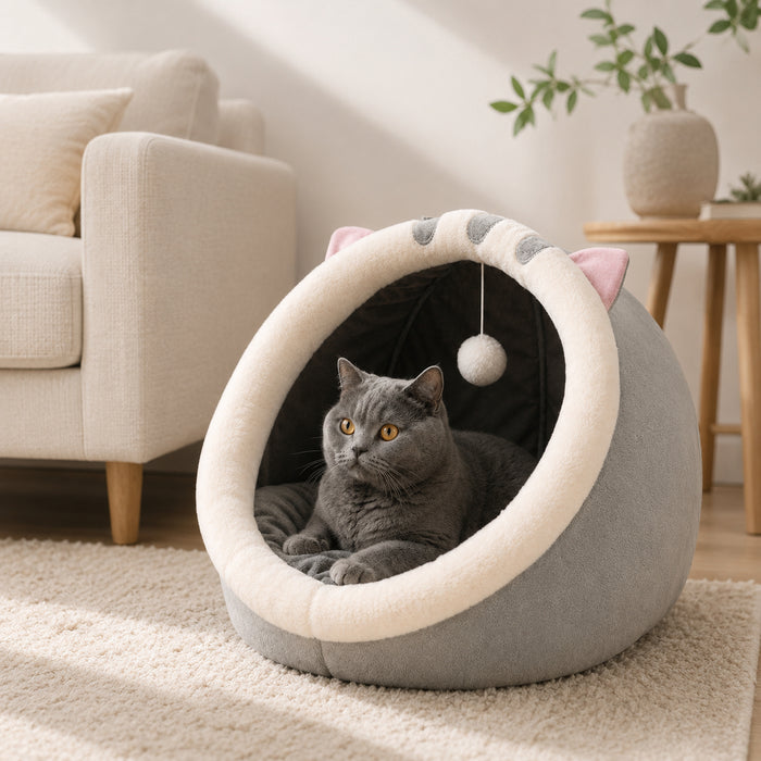 Cachette pliable pour chat Miorra - S Raccoon Mio - visuel principal