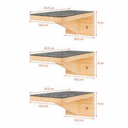 Perchoir mural en kit pour chat Miorra – visuel 3