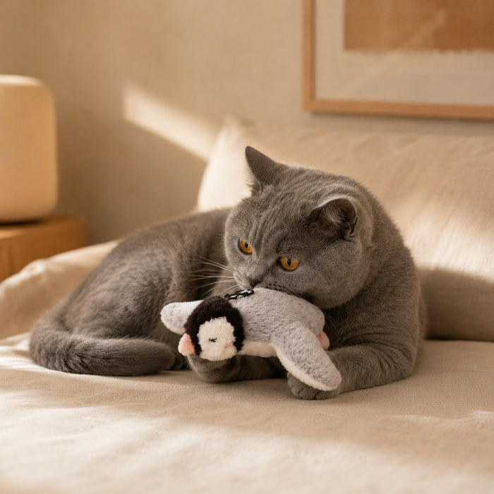 Oiseau interactif rechargeable pour chat Miorra - visuel principal